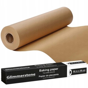 GLIMMERSTONE PAPIER DO PIECZENIA BRĄZOWY SILIKONOWANY TUBA