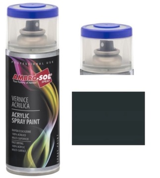 SPRAY SZARY LAKIER AKRYLOWY SZARY ANTRACYTOWY RAL7016 MAT
