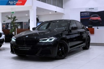 BMW Seria 5 G30-G31 Limuzyna Facelifting 2.0 520d 190KM 2021 BMW Seria 5 520d xDriveFV23Adaptacyjne Reflektory LEDService Inclusive, zdjęcie 2