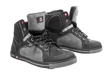 BUTY TRAMPKI MOTOCYKLOWE SKÓRZANE TRA r. 43