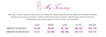 MY TUMMY TOP BASIC GRANAT DO KARMIENIA MAMA XL