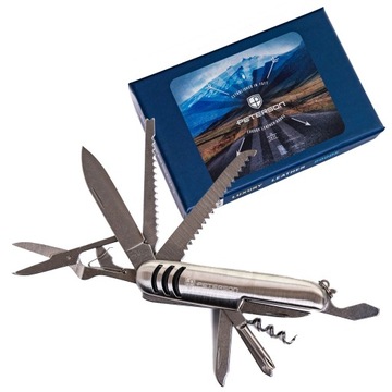 PETERSON nóż scyzoryk składany multitool prezent