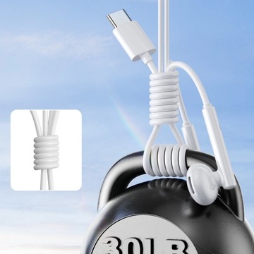 Наушники-вкладыши Joyroom JR-EC05 USB-C — белые