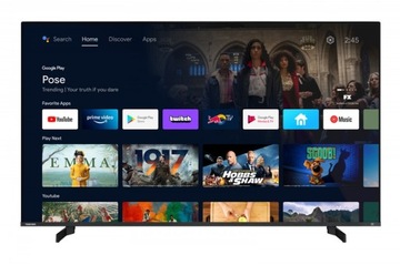 Телевизор QLED 55 дюймов TOSHIBA 55QA5D63DG 4K UHD Android TV Smart TV HDR