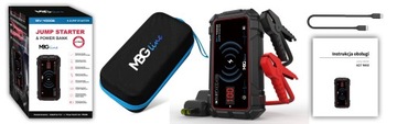 Мощный стартер-усилитель 74 Втч, стартовый светодиодный фонарик Powerbank PD60W QC3.0