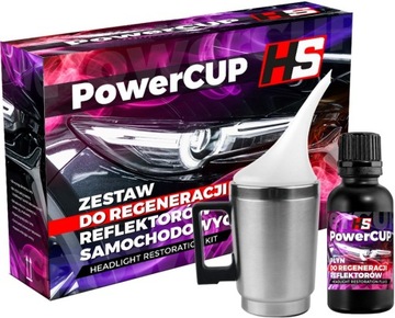 КОМПЛЕКТ HS POWERCUP ДЛЯ РЕГЕНЕРАЦИИ ФАРНЫХ ЛАМП