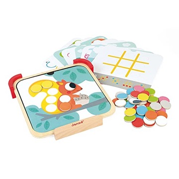 Janod - I Learn Colours - Magnetic Educational Toy - For children fom the A