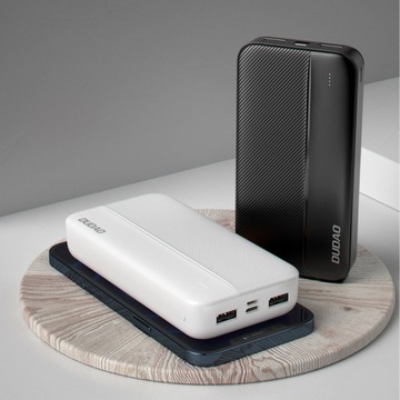 DUDAO POWERBANK 20000 мАч 2xUSB 10 Вт ВЫСОКОЙ ЕМКОСТИ POWERBANK