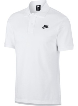 Nike koszulka polo r L t-shirt męska biała biały CN8764-100