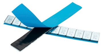 Грузики SLIM Flat FIVESTARS 2,5 г Широкая лента, 100 полосок