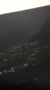 RENAULT SCENIC КОЛЕСНАЯ АРКА КРЫШКА ПРАВАЯ ЗАДНЯЯ 7701410850