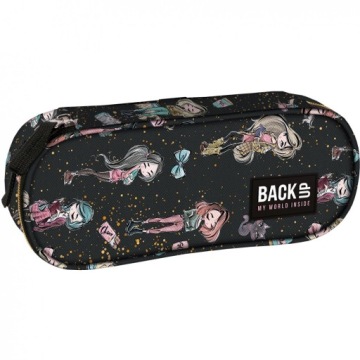 BACKUP PIÓRNIK SZKOLNY SASZETKA USZTYWNIANA DLA DZIEWCZYNKI FASHION