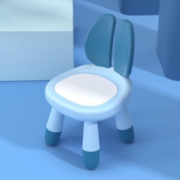 Детский стул, табурет, подставка для ног, маленький стул, устойчивый детский стул, мультяшный синий цвет