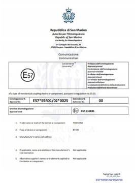 Сцепка для крюка 1600 кг ГВМ - квадрат 50х50 - допуск - Ол-Мот