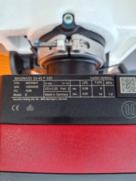 Циркуляционный насос воды Grundfos Magna3D 32-40 F220
