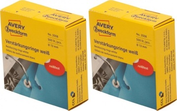 Pierścienie wzmacniające do segregatora 13mm x2