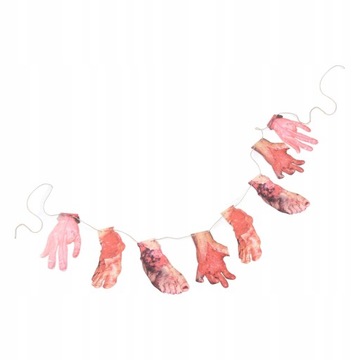 Хэллоуинская вечеринка с искусственными руками и ногами