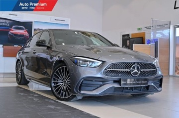 Mercedes Klasa C W206 Limuzyna 2.0 220d 200KM 2023 Mercedes-Benz Klasa C FV23Kamera 360Ogrzewanie KierownicyReflektory LED