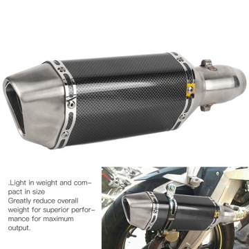 Универсальная выхлопная труба мотоцикла диаметром 310 мм.