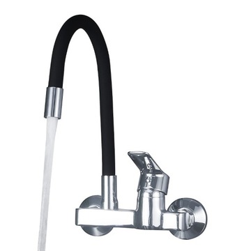 Стена кухонный кран argo tap black base base chrome