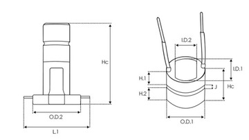 Коммутатор, кольцо генератора для BOSCH 135172