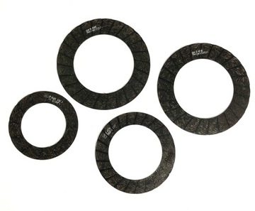 Okładzina tarczy sprzęgła 220x150x3,5 LUK KOMPLET