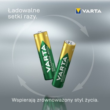 2x АККУМУЛЯТОР ДЛЯ ТЕЛЕФОНА VARTA AAA 550 МАЧ