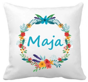 Подушка с именем для детского сада, различные дизайны.