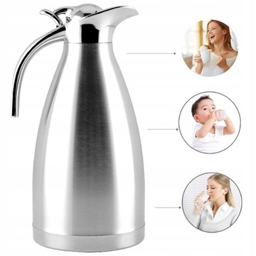 ТЕРМОС ДЛЯ КОНФЕРЕНЦ-СТОЛИКА С КНОПКОЙ 2,0 Л