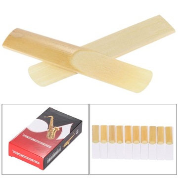 10-pack Pieces Strength 3.0 Bamboo Reeds for Bb