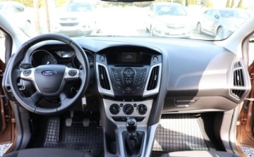 Ford Focus III Kombi 1.0 EcoBoost 100KM 2013 Ford Focus SW KLIMA, Multifunkcja, El. Szyby, Czujniki cofania, Zadbany, G, zdjęcie 11