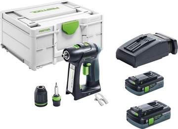 Festool Wkrętarka Aku C 18 HPC 4,0 Plus SYS 576435