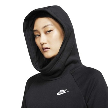 Bluza damska Nike Essentials Fnl Po Flc czarna BV4116 010 M