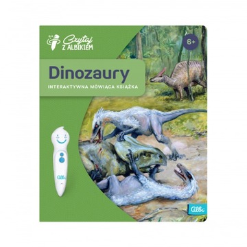 CZYTAJ Z ALBIKIEM DINOZAURY MÓWIĄCA KSIĄŻKA 6+ ALBIK