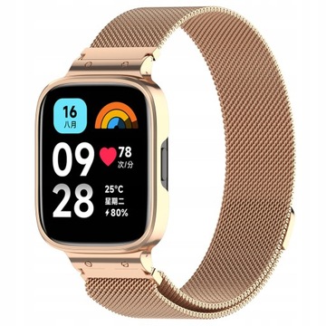 Etui z paskiem Bizon do Redmi Watch 3 Active, case