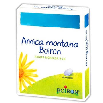 Arnica montana 9 CH 40tabl. chrypka urazy żylaki