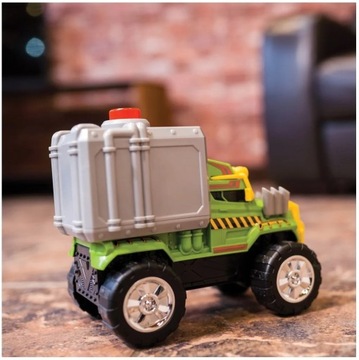 Jeep Teamsterz Monster ДИНОЗАВР ТРАНСПОРТ КОНВОЙ Свет Звук