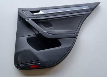 Tapicerka drzwi skóra prawy ,lewy tył VW Golf VII