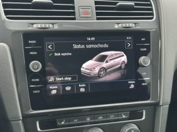 Volkswagen Golf VII Variant Facelifting 1.6 TDI-CR DPF BMT 115KM 2018 Volkswagen Golf Variant 1.6 TDI DSG Comfortline, zdjęcie 19