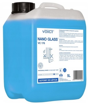 Voigt NANO GLASS VC 176 płyn do szyb i luster 5 litrów