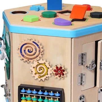 Монтессори-доска для самостоятельной разработки материалов для отработки передач.