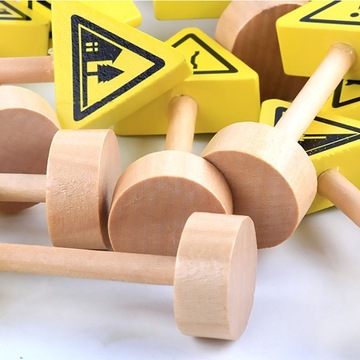 ДВУХСТОРОННИЕ ДОРОЖНЫЕ ЗНАКИ 50 шт x2 КОЛЛЕКЦИЯ БОЛЬШИХ ДЕРЕВЯННЫХ ГИГАНТСКИХ ЗНАКОВ