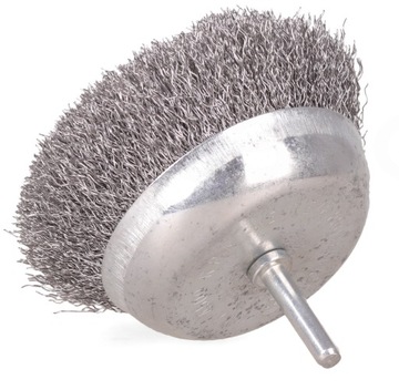 SZCZOTKA DRUCIANA CZOŁOWA TRZPIEŃ WIERTARKĘ 100mm