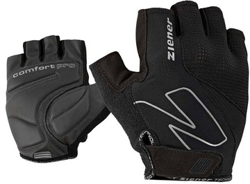 ZIENER CRAVE BLACK Rękawiczki Rowerowe 8,5