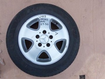 KOLA RÁFKY HLINÍK M+S 195/65/15 KOMPLET 5X112 MERCEDES W169