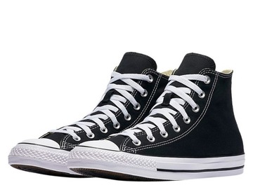 Converse buty trampki wysokie czarne Hi All Star M9160 35