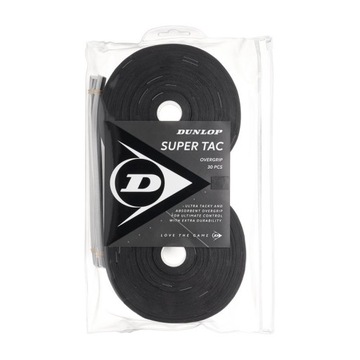 OWIJKI DUNLOP SUPER TAC OVERGRIP CZARNY 30 SZT.