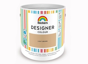 Farba Designer Colour Light Brown 2.5L BECKERS