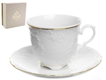 ĆMIELÓW FILIŻANKA ZE SPODKIEM ROCOCO 3604 GIFT BOX