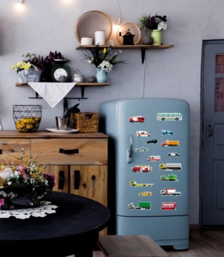 Детские магниты на холодильник набор из 6 штук AUTOSPECIAL